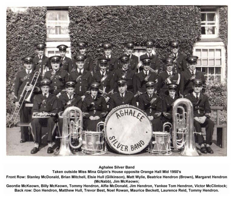 Aghalee Silver Band mid 1950s